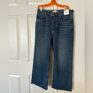 Madewell Relaxed Fit Blue Jeans